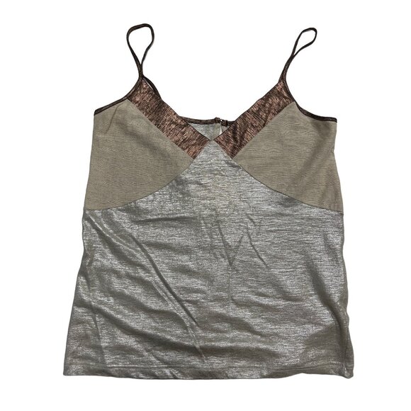 CHLOÉ Linen V-Neck Top - Picture 1 of 4